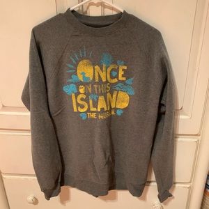 SUPER RARE Broadway crew neck Once on this Island